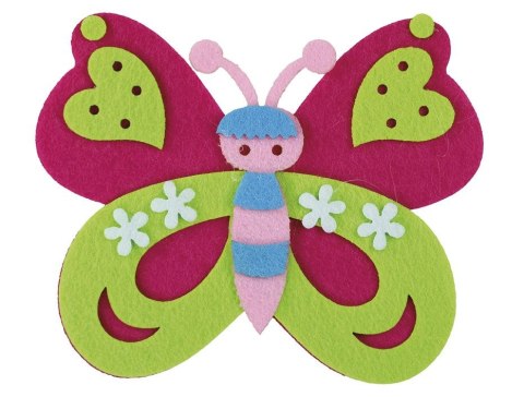 Ozdoba filcowa Craft-Fun Series motyl Titanum (20CR0312-3) Ozdoba filcowa Craft-Fun Series motyl Titanum (20CR0312-3)