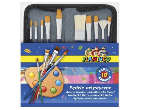 Pędzel drewniany uchwyt Flamingo (SR-B63) Pędzel drewniany uchwyt Flamingo (SR-B63)