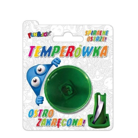 Temperówka Spiralne Ostrze mix plastik Fun&Joy Temperówka Spiralne Ostrze mix plastik Fun&Joy