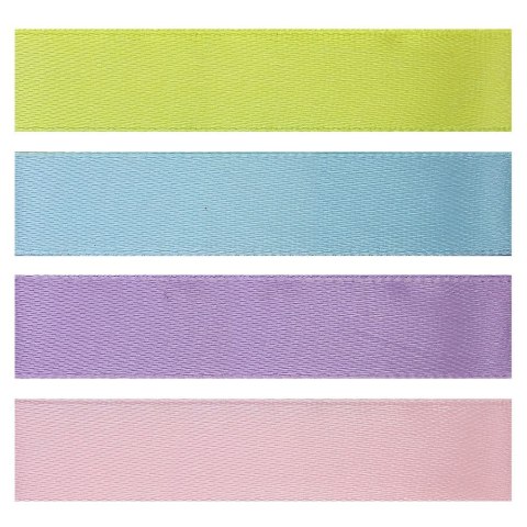 Wstążka Craft-Fun Series 4 kolory 15x2 [mm x m] mix Titanum (2324015-D)