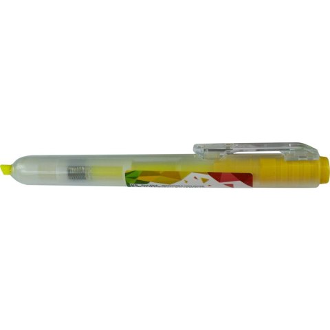 Zakreślacz Fluo-Click automatyczny żółty 1,0-4,0mm M&G (AHM27371) Zakreślacz Fluo-Click automatyczny żółty 1,0-4,0mm M&G (AHM27371)