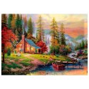 Zestaw kreatywny Diamentowa mozaika 30x40cm Jesień Flamingo Line (TMR21284)