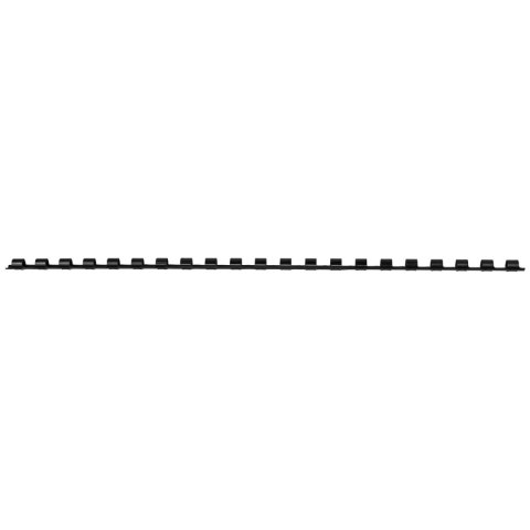 Grzbiety do bindowania A4 czarny plastik śr. 6mm Titanum (6CZ) Grzbiety do bindowania A4 czarny plastik śr. 6mm Titanum (6CZ)