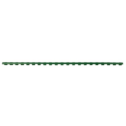 Grzbiety do bindowania A4 zielony plastik śr. 6mm Titanum Grzbiety do bindowania A4 zielony plastik śr. 6mm Titanum