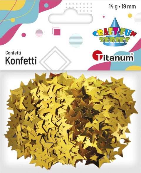 Konfetti Craft-Fun Series gwiazdki Titanum (284809) Konfetti Craft-Fun Series gwiazdki Titanum (284809)