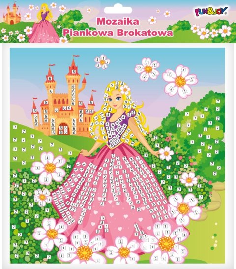 Mozaika Glitter GIRL Fun&Joy (FJSR2202-6) Mozaika Glitter GIRL Fun&Joy (FJSR2202-6)