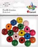 Ozdoba drewniana Craft-Fun Series koraliki Titanum (22TH401-6)