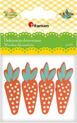 Ozdoba drewniana Craft-Fun Series marchewki Titanum (5017)