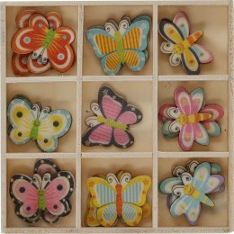 Ozdoba drewniana Craft-Fun Series motyle Titanum (18AQE-20)