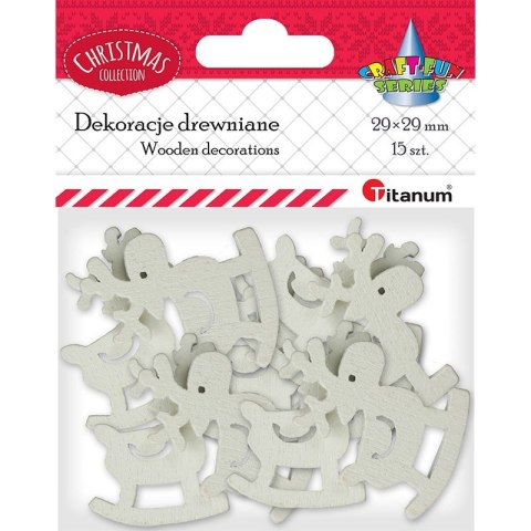 Ozdoba drewniana Craft-Fun Series renifery Titanum (MTCR-WDC798) Ozdoba drewniana Craft-Fun Series renifery Titanum (MTCR-WDC798)