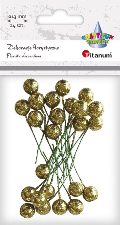 Ozdoba na piku Craft-Fun Series kulki Titanum (363121) Ozdoba na piku Craft-Fun Series kulki Titanum (363121)