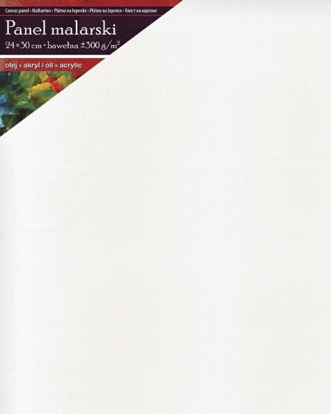Panel bawełniany malarski Titanum 240x300 mm 300gr Panel bawełniany malarski Titanum 240x300 mm 300gr