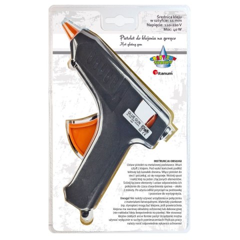 Pistolet do kleju na gorąco Titanum Craft-fun (43025) Pistolet do kleju na gorąco Titanum Craft-fun (43025)