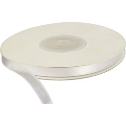 Wstążka Craft-Fun Series satynowa 6x25 [mm x m] biały Titanum (6/25/01)