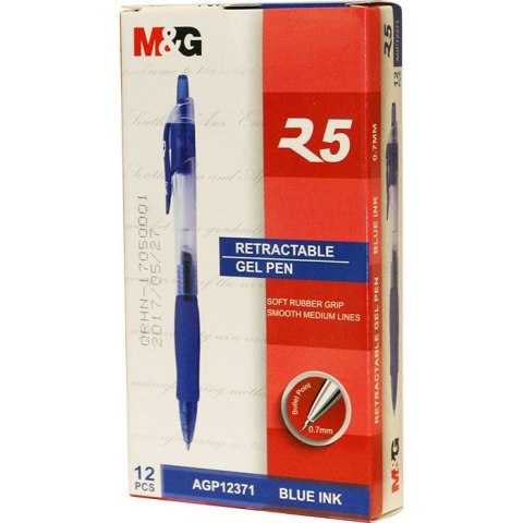Długopis G-7i R5 niebieski 0,7mm M&G (AGP12371)