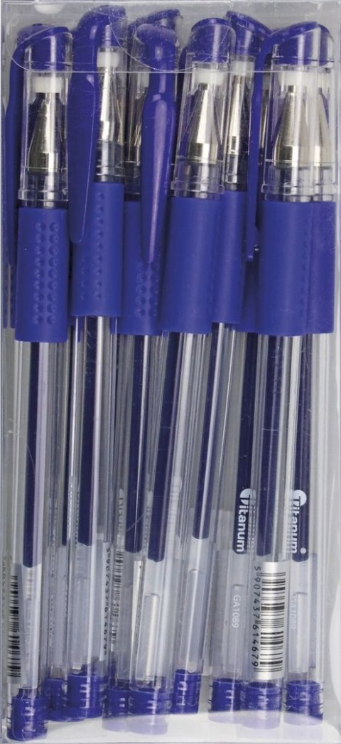 Długopis GA1030 niebieski 0,7mm Titanum (GA108900-AC) Długopis GA1030 niebieski 0,7mm Titanum (GA108900-AC)