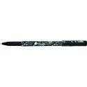 Długopis olejowy Fashion A71 KWIATY BLACK-WHITE niebieski 0,7mm Vinson