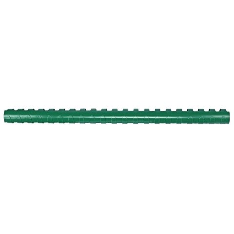 Grzbiety do bindowania A4 zielony plastik śr. 19mm Titanum Grzbiety do bindowania A4 zielony plastik śr. 19mm Titanum