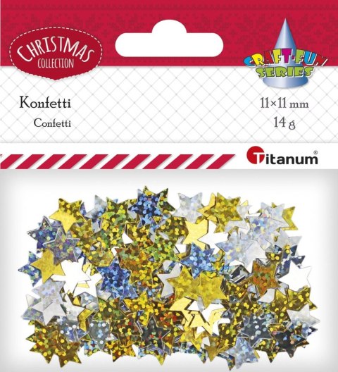 Konfetti Craft-Fun Series gwiazdki Titanum Konfetti Craft-Fun Series gwiazdki Titanum