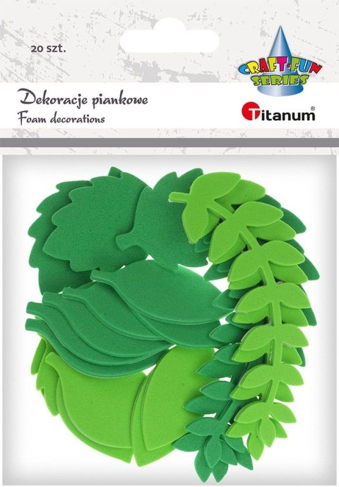 Naklejka (nalepka) Craft-Fun Series Liście Titanum (2324039) Naklejka (nalepka) Craft-Fun Series Liście Titanum (2324039)