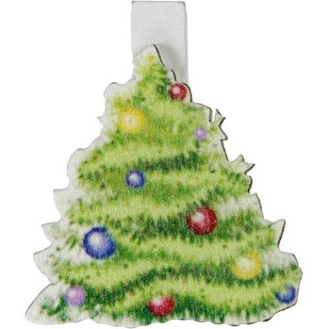 Ozdoba drewniana Craft-Fun Series klamerki XMAS choinki Titanum (AQE19118-4) Ozdoba drewniana Craft-Fun Series klamerki XMAS choinki Titanum (AQE19118-4)
