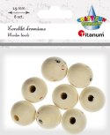 Ozdoba drewniana Craft-Fun Series koraliki Titanum (22TH401-3)