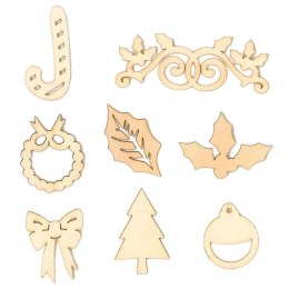 Ozdoba drewniana Craft-Fun Series xmass Titanum (AQE19118-13)