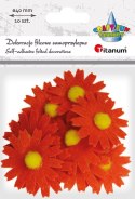 Ozdoba filcowa Craft-Fun Series kwiaty samoprzylepna Titanum (7534C)