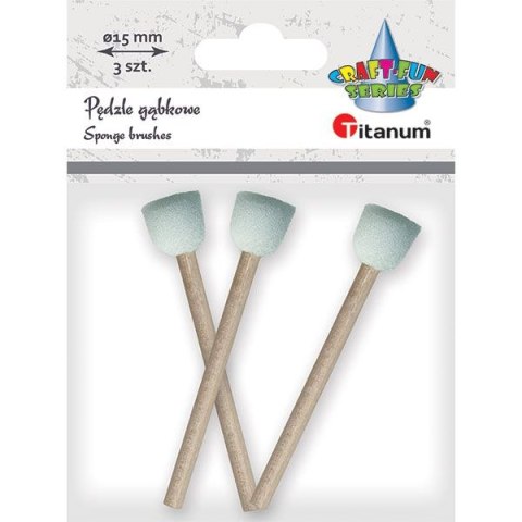 Pędzel Craft-Fun Series gąbka do malowania 1,5cm Titanum Pędzel Craft-Fun Series gąbka do malowania 1,5cm Titanum