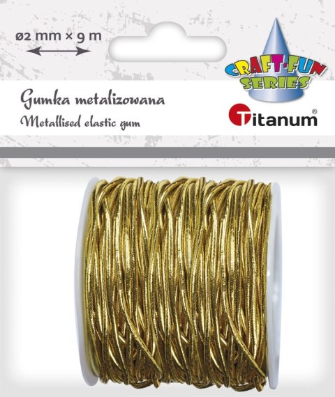 Sznurek Craft-Fun Series gumka 9m Titanum (363628) Sznurek Craft-Fun Series gumka 9m Titanum (363628)