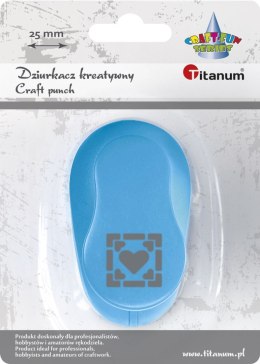 Dziurkacz ozdobny Craft-Fun Series 25mm serce Titanum (T-8810-67)