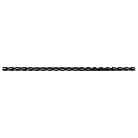 Grzbiety do bindowania A4 czarny plastik śr. 8mm Titanum (8CZ) Grzbiety do bindowania A4 czarny plastik śr. 8mm Titanum (8CZ)