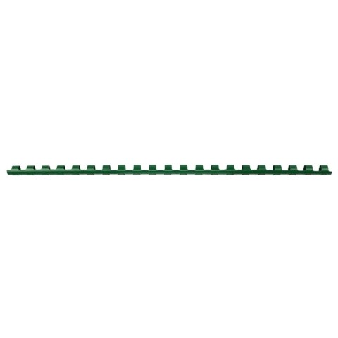 Grzbiety do bindowania A4 zielony plastik śr. 8mm Titanum Grzbiety do bindowania A4 zielony plastik śr. 8mm Titanum
