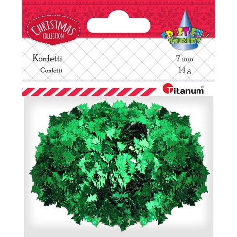 Konfetti Craft-Fun Series choinki 7mm Titanum (284804) Konfetti Craft-Fun Series choinki 7mm Titanum (284804)
