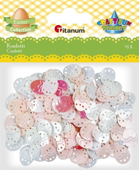 Konfetti Craft-Fun Series pisanki ażurowe Titanum (21BEF0820-9) Konfetti Craft-Fun Series pisanki ażurowe Titanum (21BEF0820-9)