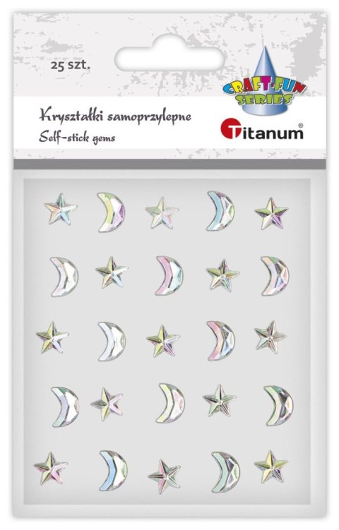 Kryształki Craft-Fun Series księżyce, gwiazdki srebrne Titanum (24MH0377) Kryształki Craft-Fun Series księżyce, gwiazdki srebrne Titanum (24MH0377)