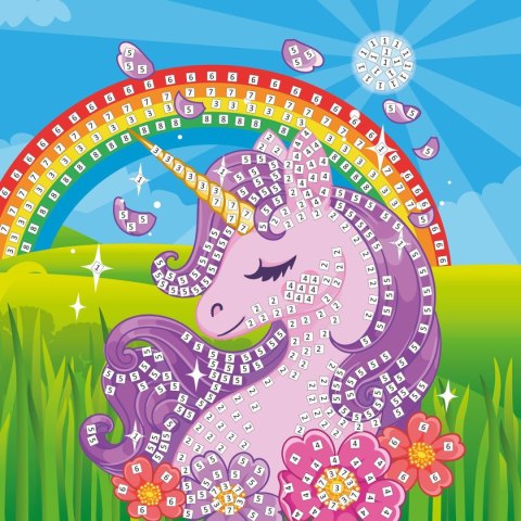 Mozaika Glitter UNICORN Fun&Joy (FJSR2202-5) Mozaika Glitter UNICORN Fun&Joy (FJSR2202-5)