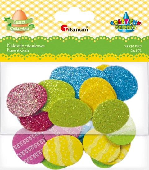 Naklejka (nalepka) Craft-Fun Series piankowe Pisanki Titanum (M-13) Naklejka (nalepka) Craft-Fun Series piankowe Pisanki Titanum (M-13)