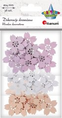 Ozdoba drewniana Craft-Fun Series Kwiaty Titanum (2324033)
