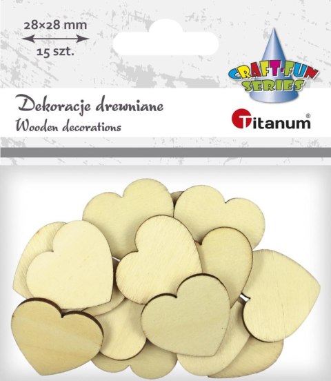 Ozdoba drewniana Craft-Fun Series Titanum (WDY162) Ozdoba drewniana Craft-Fun Series Titanum (WDY162)