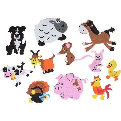 Ozdoba piankowa Craft-Fun Series zwierzęta zagrodowe Titanum (16077A)