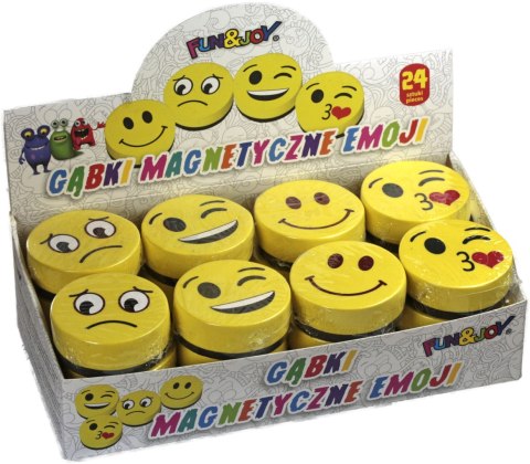 Ścieracz do tablicy magnetyczna Fun&Joy (EMOJI) Ścieracz do tablicy magnetyczna Fun&Joy (EMOJI)