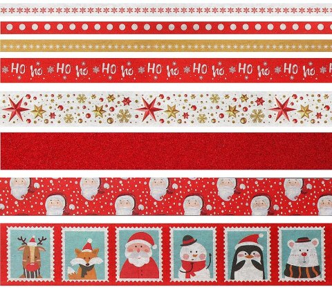 Taśma ozdobna Craft-Fun Series XMAS Washi tape mix Titanum (23RL0103-3) Taśma ozdobna Craft-Fun Series XMAS Washi tape mix Titanum (23RL0103-3)