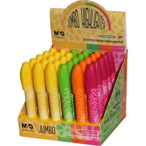 Zakreślacz Jumbo zapachowy mix M&G (AHM21072) Zakreślacz Jumbo zapachowy mix M&G (AHM21072)