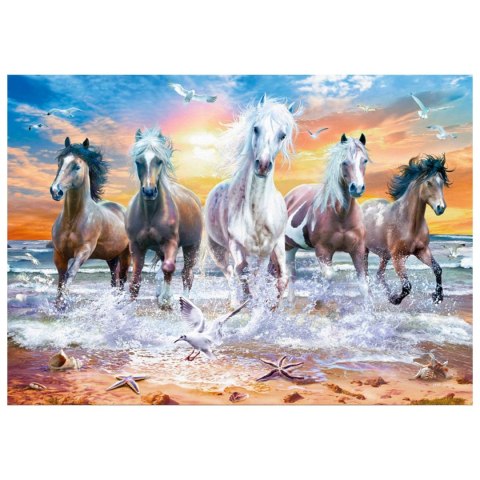 Zestaw kreatywny Diamentowa mozaika 30x40cm Konie 7 Flamingo Line (TH9104-05) Zestaw kreatywny Diamentowa mozaika 30x40cm Konie 7 Flamingo Line (TH9104-05)