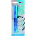 Długopis Focus Semi Gel niebieski 0,5mm M&G (ABP62977)