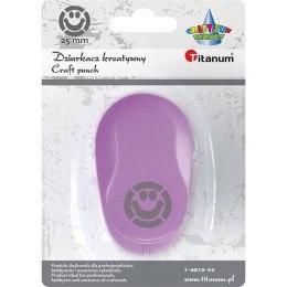 Dziurkacz ozdobny Craft-Fun Series 25mm buźka Titanum (T-8810-54)