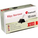 Klipy 19mm czarny Titanum (BC19)
