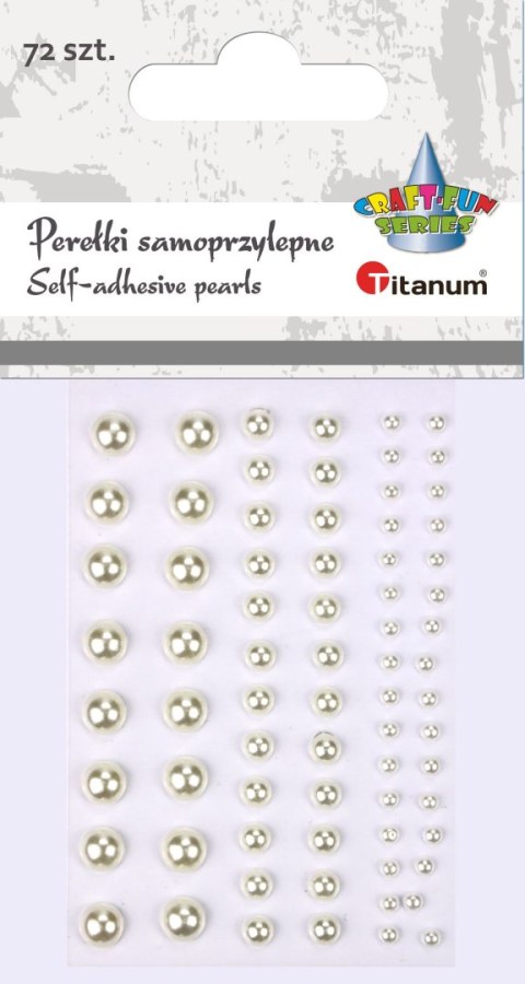 Kryształki Craft-Fun Series białe Titanum (24BR0201-preal colour) Kryształki Craft-Fun Series białe Titanum (24BR0201-preal colour)