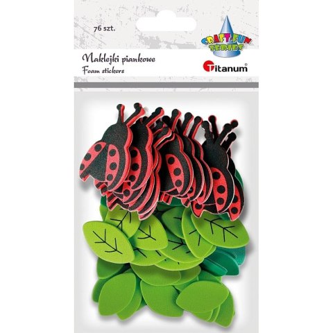 Naklejka (nalepka) Craft-Fun Series piankowe Łąka Titanum (4634) Naklejka (nalepka) Craft-Fun Series piankowe Łąka Titanum (4634)